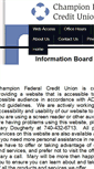 Mobile Screenshot of championfcu.com